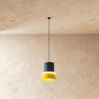 Modern Macaron Pendant Light with Layered Dome Shade