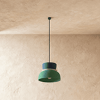 Modern Macaron Pendant Light with Layered Dome Shade
