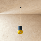 Modern Macaron Pendant Light with Layered Dome Shade