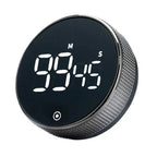 Magnetic Digital Rotating Timer with LED Display for Work and Kitchen