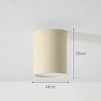 Modern Metal Flush Mount Ceiling Light With Three-Color Glow in A — Harbor Light Co.