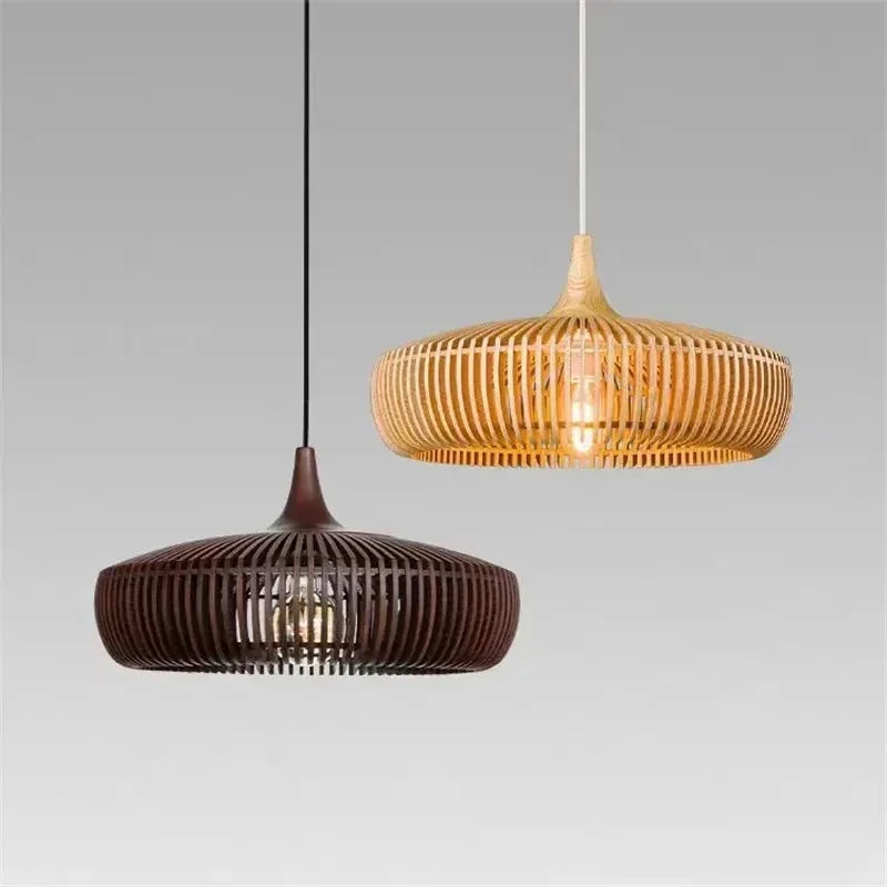 Scandinavian Wood Pendant Light for Living and Dining Rooms — Harbor Light Co.