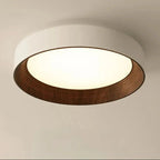 Modern Wood Flush Mount Ceiling Light for Living Room — Harbor Light Co.