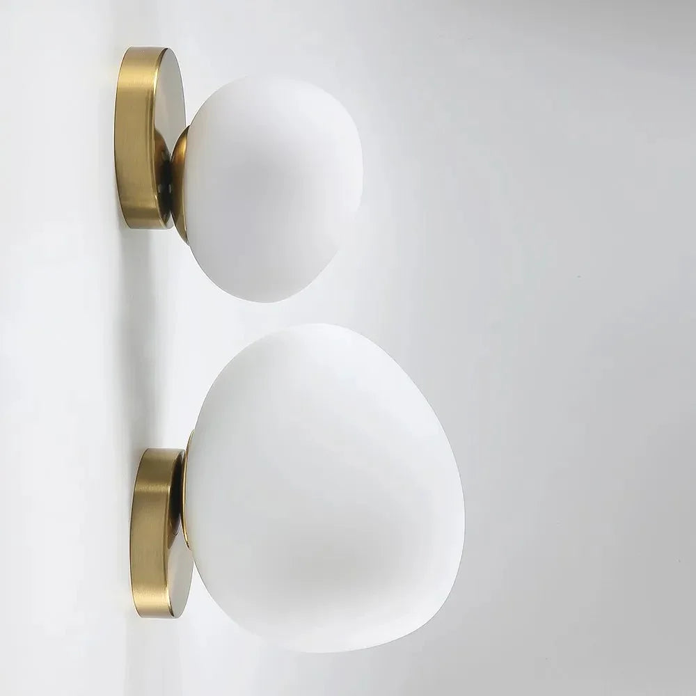 Modern Glass Wall Sconce for Living Room and Bedroom — Harbor Light Co.