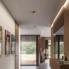 Modern Resin Flush Mount Ceiling Light With Tri-Color LED Glow — Harbor Light Co.