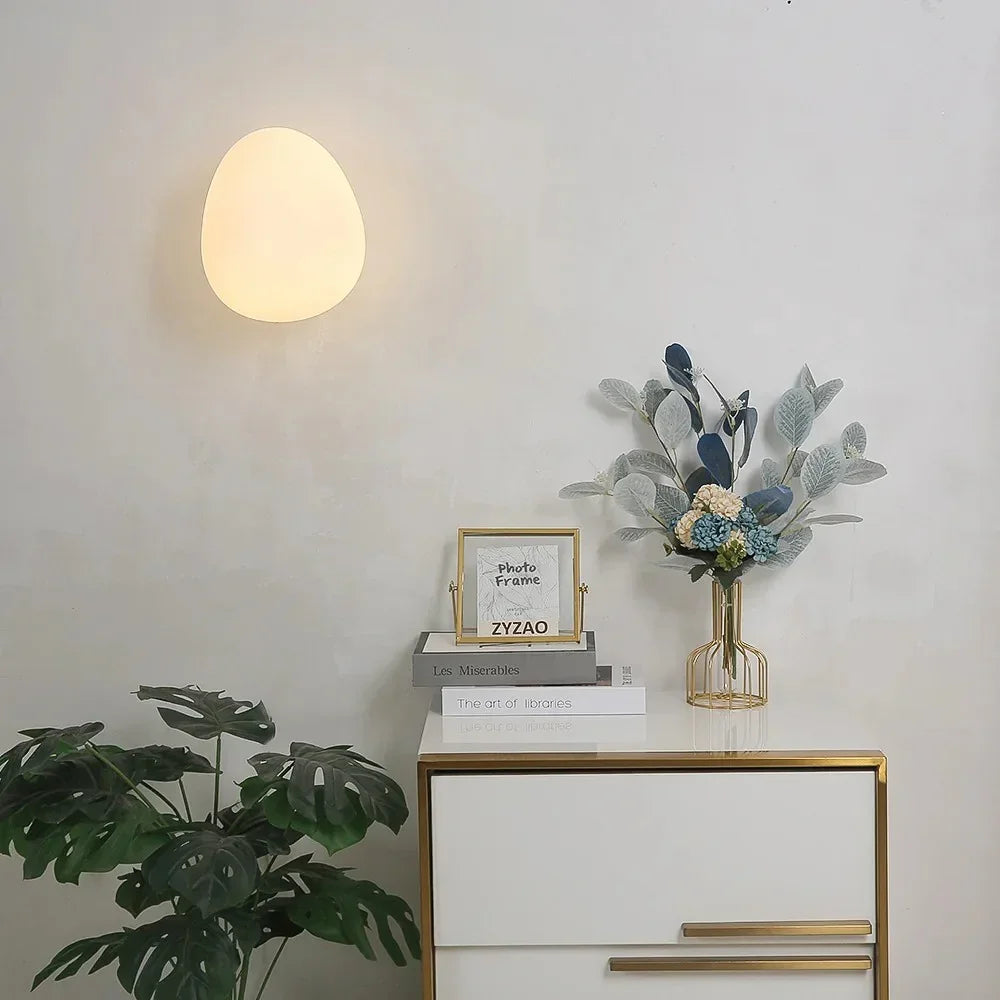 Modern Glass Wall Sconce for Living Room and Bedroom — Harbor Light Co.