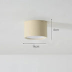 Modern Metal Flush Mount Ceiling Light With Three-Color Glow in A — Harbor Light Co.