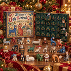 Medieval Animal Advent Calendar with Quirky Collectible Figurines