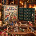 Medieval Animal Advent Calendar with Quirky Collectible Figurines