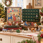 Medieval Animal Advent Calendar with Quirky Collectible Figurines