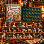 Medieval Animal Advent Calendar with Quirky Collectible Figurines