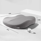 Memory Foam Car Seat Booster Cushion for Adult Drivers with Washable Cover