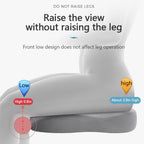 Memory Foam Car Seat Booster Cushion for Adult Drivers with Washable Cover