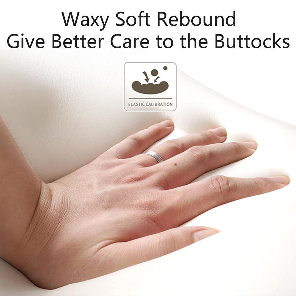 Memory Foam Car Seat Booster Cushion for Adult Drivers with Washable Cover