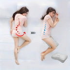 Memory Foam Knee Pillow with Adjustable Strap for Side Sleepers