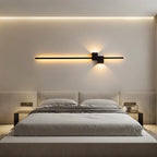 Modern Linear Aluminum LED Wall Sconce with Integrated Light Bar