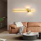 Modern Linear Aluminum LED Wall Sconce with Integrated Light Bar
