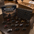 Motorcycle Advent Calendar with Collectible Mini Motorbike Models