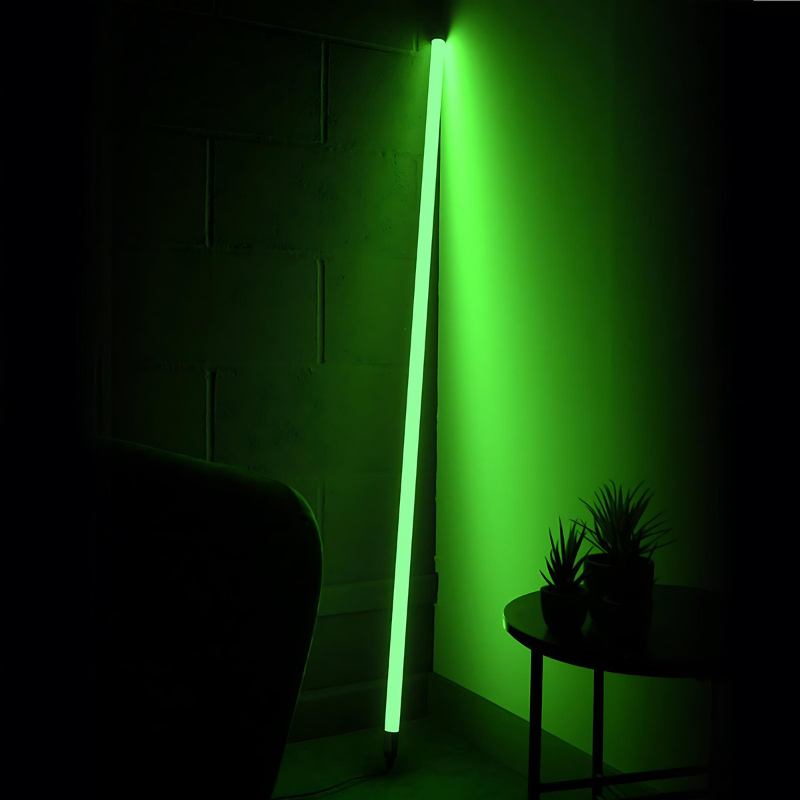 Neon Tube RGB Floor Lamp with Color Changing Light