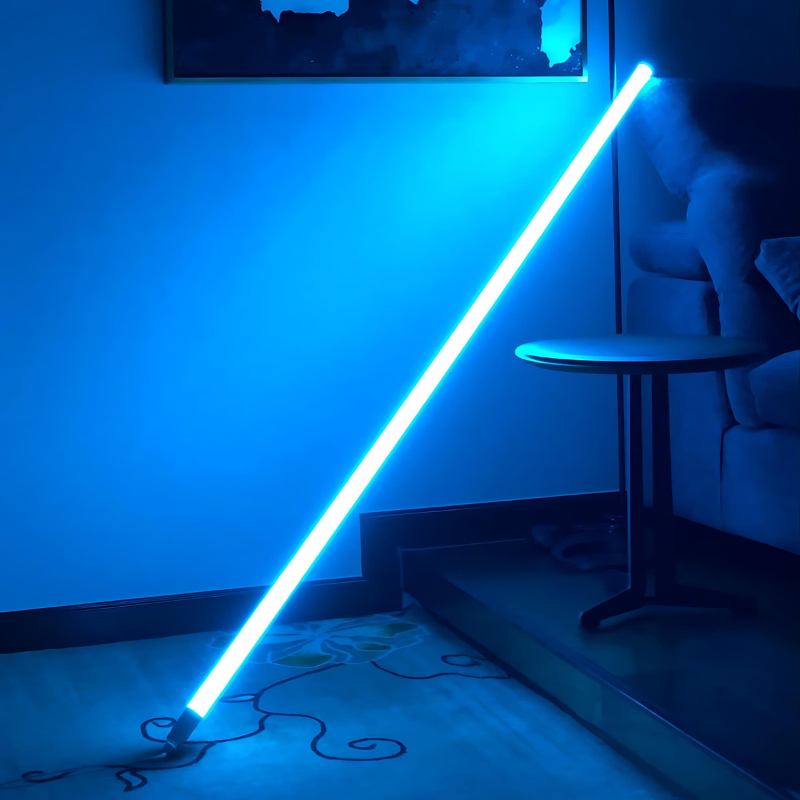 Neon Tube RGB Floor Lamp with Color Changing Light