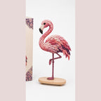 No Sew Layered Fabric Patchwork Bird Craft Kit with Numbered Guide