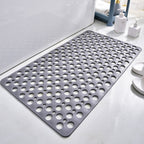 Non Slip Shower Mat with Suction Cups and Drain Holes for Bathtub