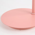 Nordic Macaron Floor Lamp with Cone Metal Shade and Wood Accent for Reading