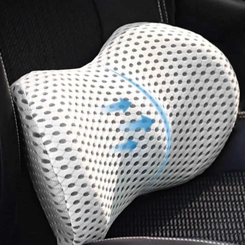 Lumbar Support Pillow for Office Chair and Car Seat Ergonomic Lower Back Cushion with Breathable Mesh Cover