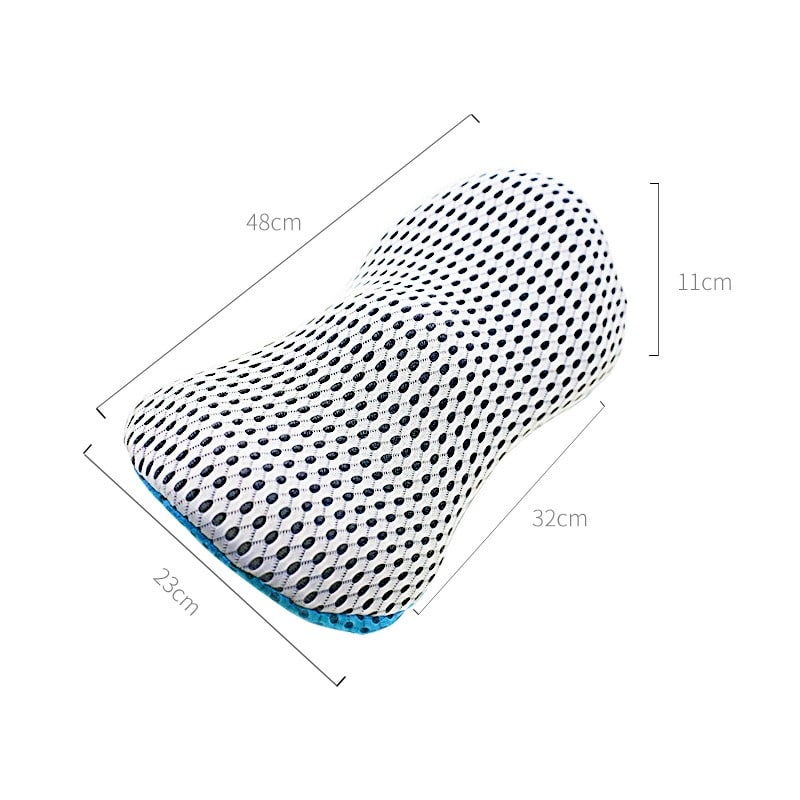 Lumbar Support Pillow for Office Chair and Car Seat Ergonomic Lower Back Cushion with Breathable Mesh Cover