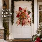 Oversized Christmas Quilted Door Hanger Sewing Kit for Beginners