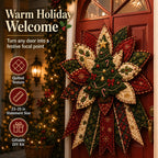 Oversized Christmas Quilted Door Hanger Sewing Kit for Beginners