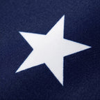 Patriotic America Anniversary Half Fan Flag for Porch Railing