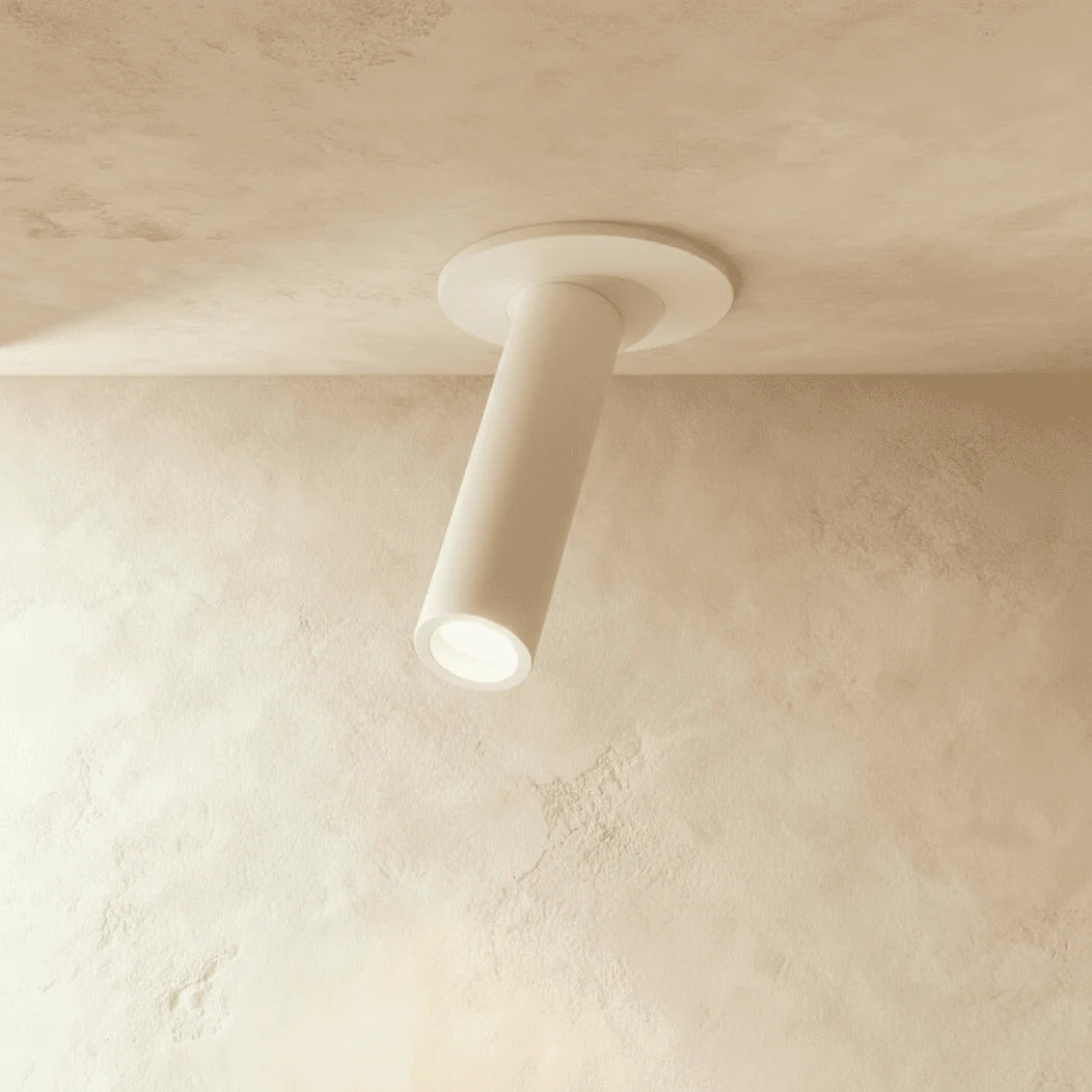 Minimalist Aluminium Ceiling Light LED Light With Cylindrical Shade