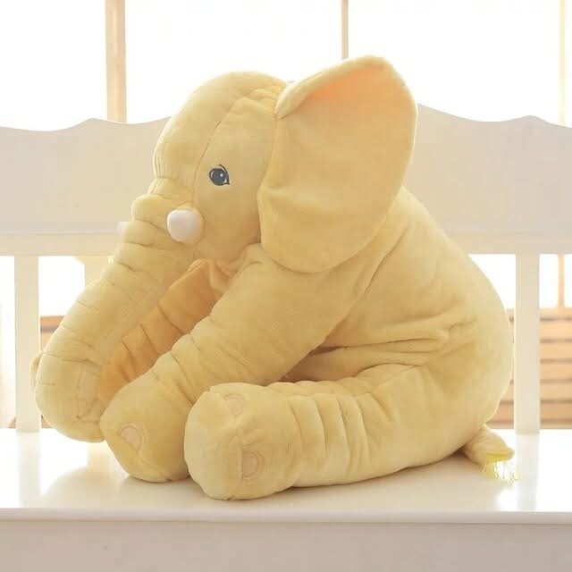 Stuffed Elephant Plush Toy Soft Cuddly Elephant Pillow Stuffed Animal for Kids Nursery and Bedroom Decor