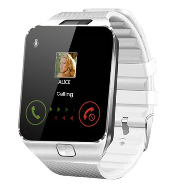 Smart Watch with SIM Card Slot Touchscreen Bluetooth Call Smartwatch with Camera Fitness Tracker and Multiple Languages