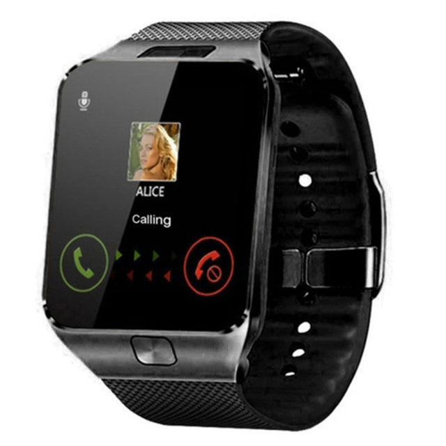 Smart Watch with SIM Card Slot Touchscreen Bluetooth Call Smartwatch with Camera Fitness Tracker and Multiple Languages