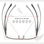Progressive Multifocal Reading Glasses with Blue Light Filter and Titanium Frame