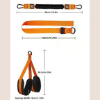Pull Up Assistance Band with Double Foot Support for Bar Training
