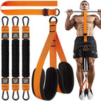 Pull Up Assistance Band with Double Foot Support for Bar Training