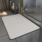 Quick Drying Bathroom Mat Super Absorbent Non-Slip Bath Rug Thin Low Profile Floor Mat for Shower and Vanity