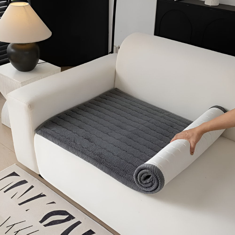 Quilted Pet Sofa Cover with Non Slip Backing for Dogs and Cats
