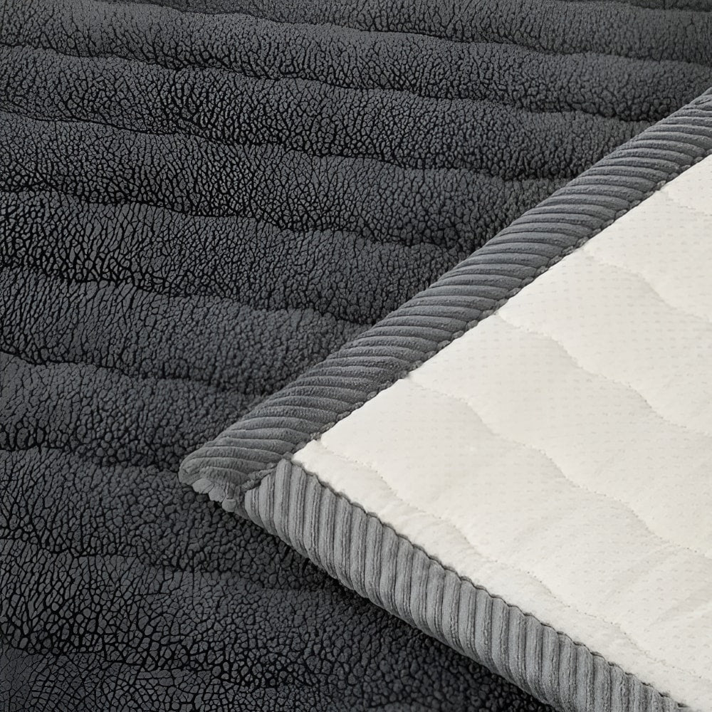 Quilted Pet Sofa Cover with Non Slip Backing for Dogs and Cats