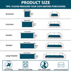 Quilted Pet Sofa Cover with Non Slip Backing for Dogs and Cats
