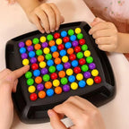 Rainbow Ball Matching Strategy Board Game for Kids and Family