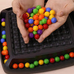Rainbow Ball Matching Strategy Board Game for Kids and Family