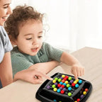 Rainbow Ball Matching Strategy Board Game for Kids and Family