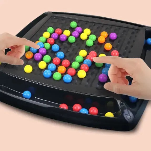 Rainbow Ball Matching Strategy Board Game for Kids and Family