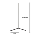 RGB Corner LED Light Floor Lamp with Remote Control