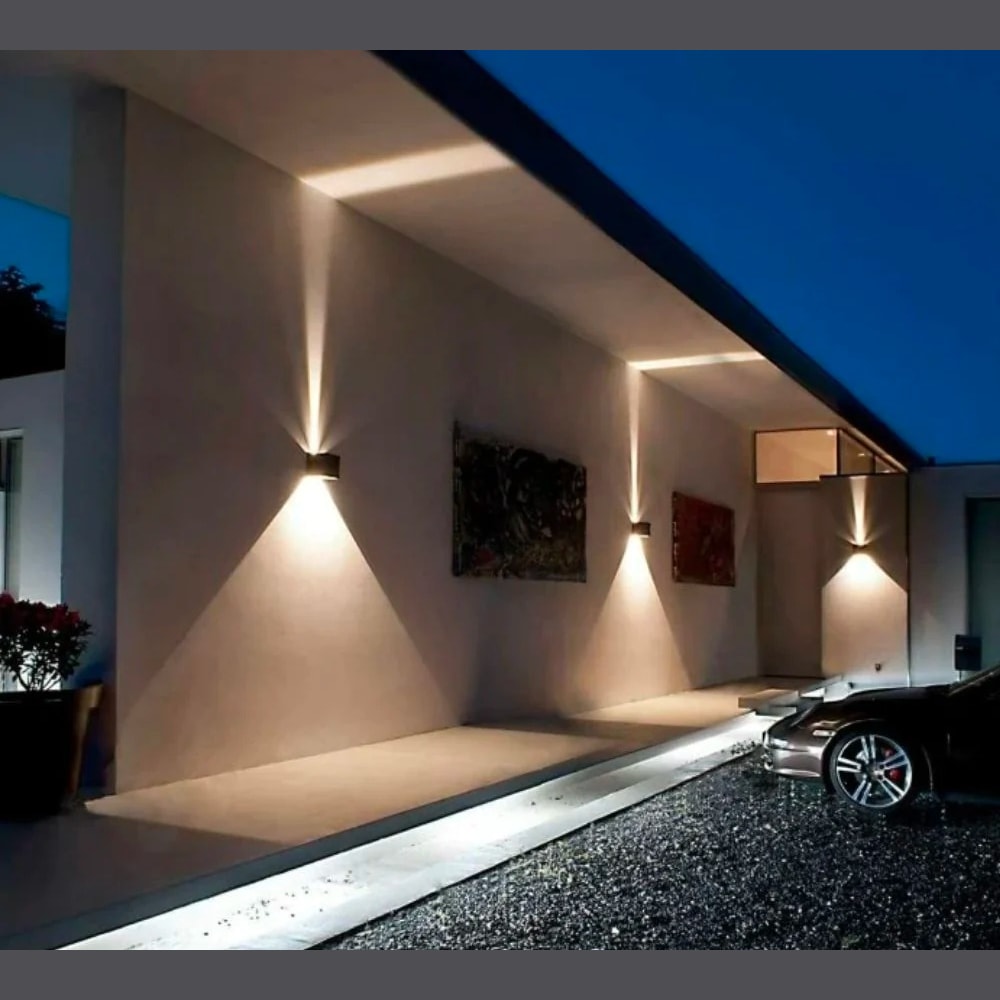 Rechargeable Motion Sensor LED Wall Light with Adjustable Beam Angle