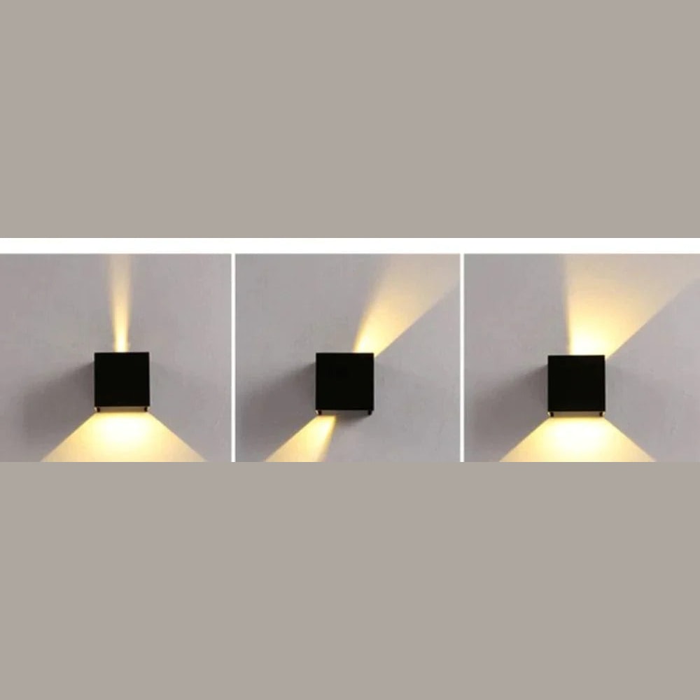 Rechargeable Motion Sensor LED Wall Light with Adjustable Beam Angle